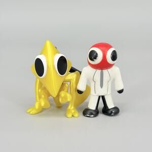 Rainbow Friends Roblox Minifigures Action Figures Scientist & Yellow Figure